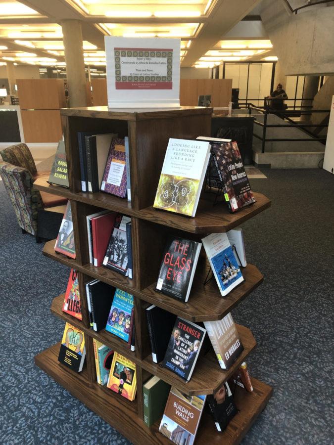 Parks Library curated a Latinx book exhibit to celebrate Latinx Heritage Month.