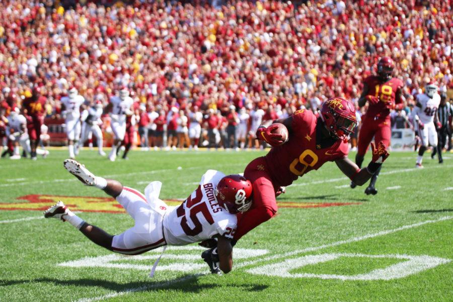 Deshaunte Jones, now a senior, has been a contributor on the Iowa State offense since his freshman year and has over 1,000 career receiving yards.