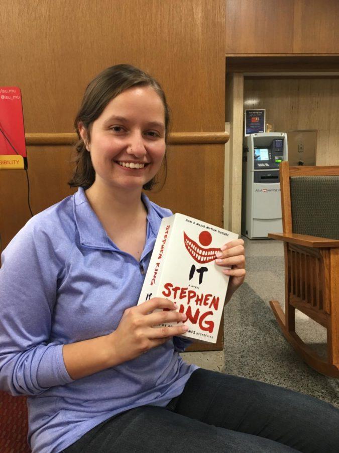 Paige Ahlrichs is a fan of thriller novels, but classifies It as too scary. 