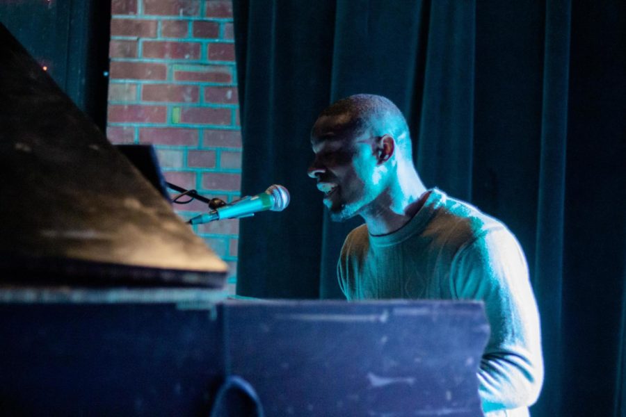 Mason Weh, senior in liberal studies, played Surefire by John Legend for his first place performance at the 2019 CyFactor Talent Show on Oct. 23 in the M-Shop.