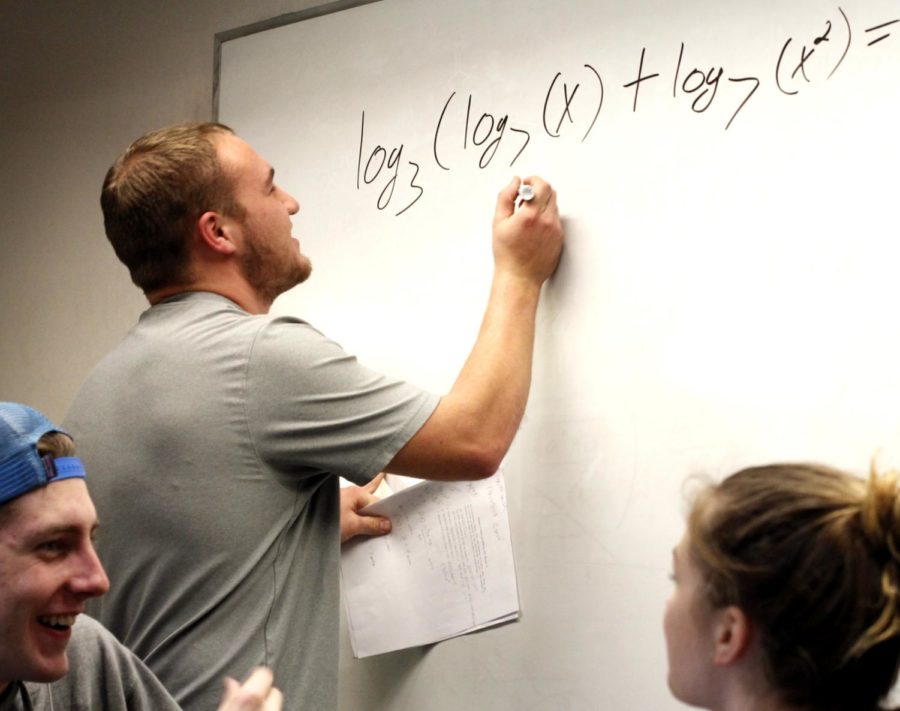 Iowa State professors created Math Boot Camp to refresh student veterans on their math skills after they return from deployment. The one-day course takes place before each semester and teaches the basics of algebra and trigonometry.