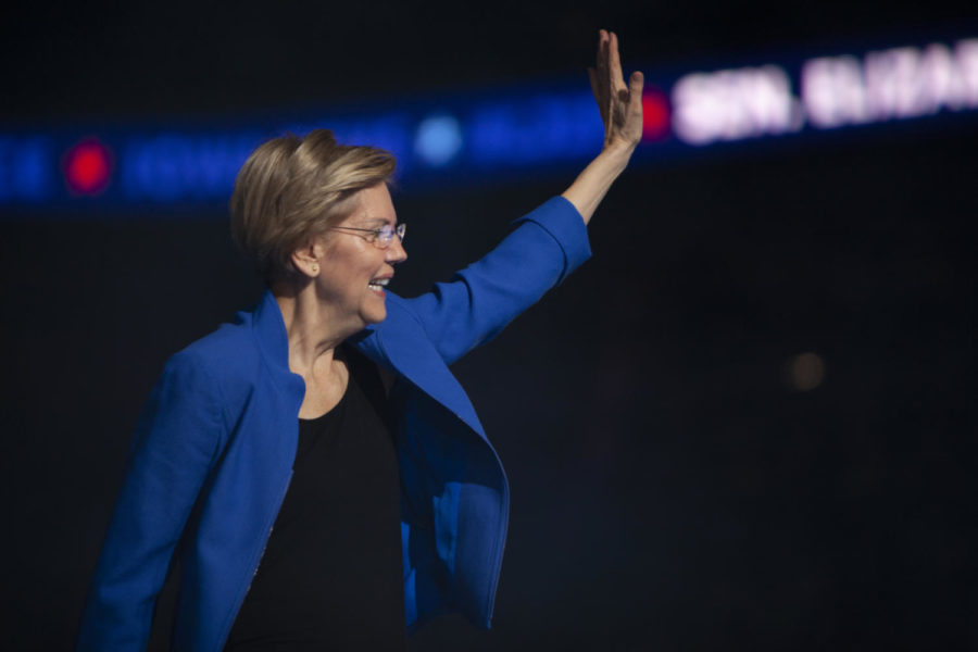 Sen. Elizabeth Warren called for big structural change in her Liberty and Justice speech Nov. 1 in Des Moines. This followed the announcement of her Medicare for All plan earlier that morning. 