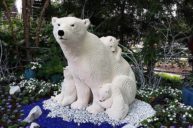 “Wild and Whimsical” is Reiman Gardens’ 2020 theme and one of the main exhibits of the year is the “Nature Connects: Art with LEGO® Bricks.”