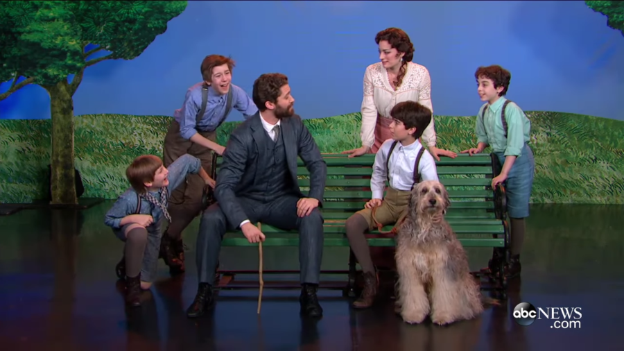 The+cast+of+Finding+Neverland+performing+musical+number+Believe+on+Good+Morning+America.