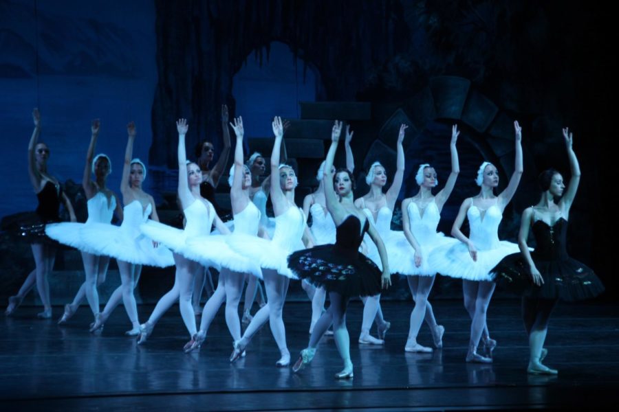 The Russian National Ballet performing Swan Lake.