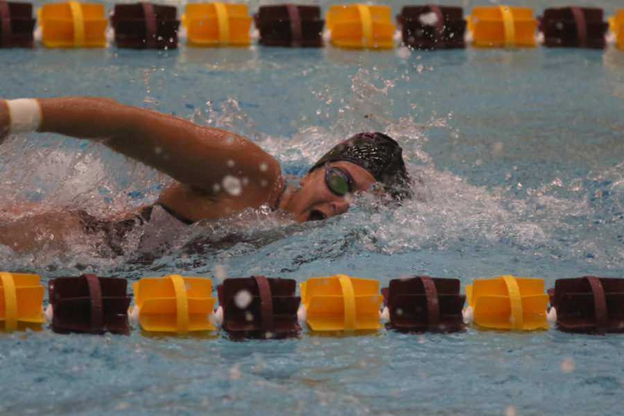 Iowa+State+hosted+Nebraska+for+a+swimming+and+diving+meet+on+Oct.+26+at+Beyer+Hall.