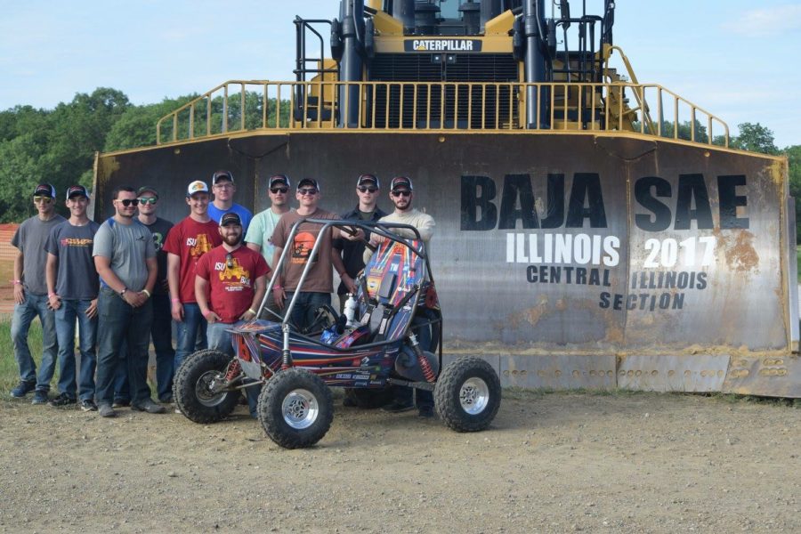 The Cyclone Off-Road Racing team is bringing their car to compete in the Baja SAE Illinois competition in June.