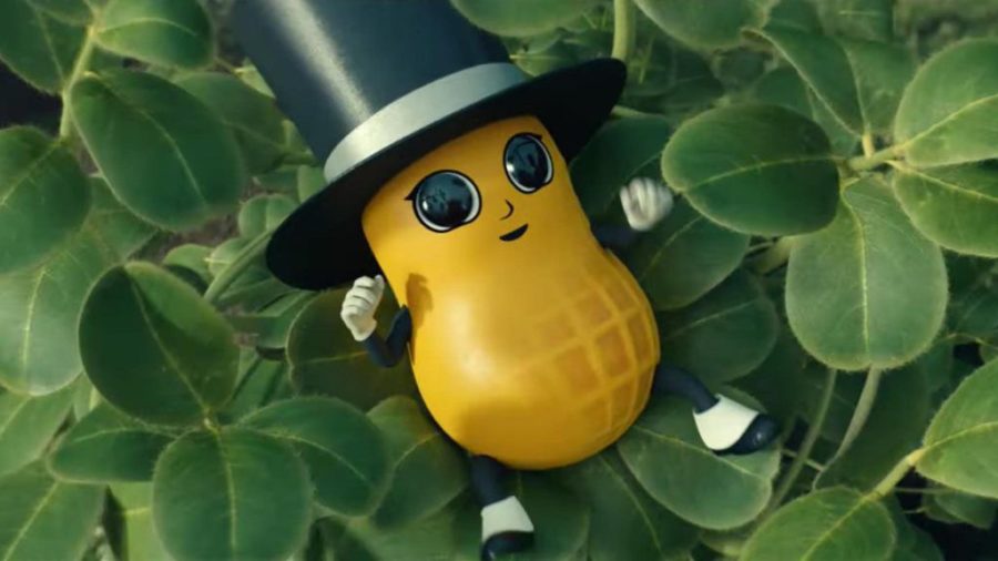 Succeeding the deceased Mr. Peanut is Baby Nut, as shown in the Planters Super Bowl advertisement. 