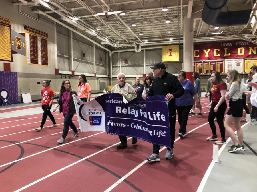 Attendees+at+Relay+for+Life+were+able+to+walk+around+the+track+in+support+of+those+facing+cancer+and+those+who+have+lost+loved+ones.%C2%A0