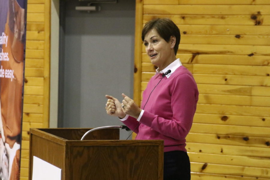 Gov. Kim Reynolds signed a disaster proclamation March 9 as a further five presumptive positive cases of COVID-19 were identified in Iowa.