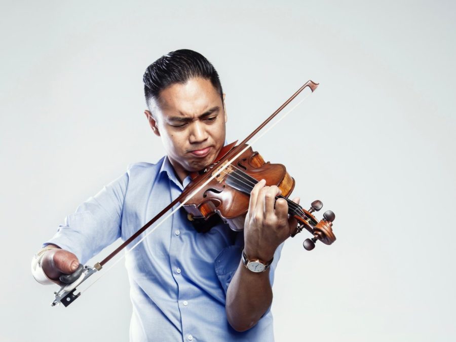 Adrian Anantawan, a guest violinist originally from Canada, is performing alongside the Iowa State Symphony Orchestra for the Symphony of Diversity event.