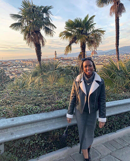 Simisola Toluwalase was a senior in apparel, merchandising and design and a student who studied in Florence, Italy, in the spring semester. Toluwalase said she always wanted to study abroad but had her qualms about the expenses.