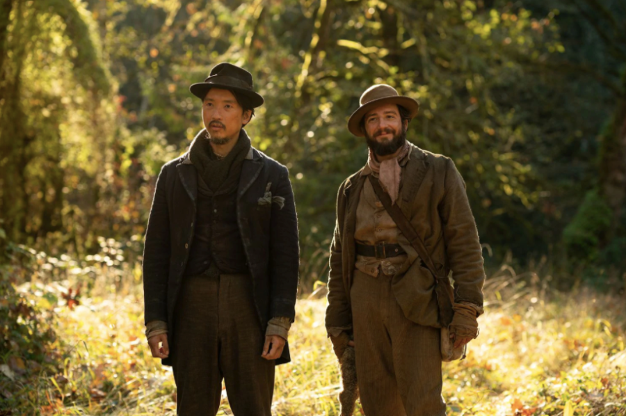 Orion Lee (left) and John Magaro (right) star in A24s First Cow directed by Kelly Reichardt.