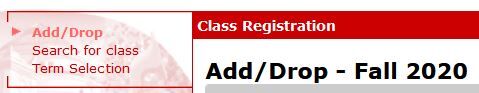 Today is the last day to add or drop classes without an advisers approval.