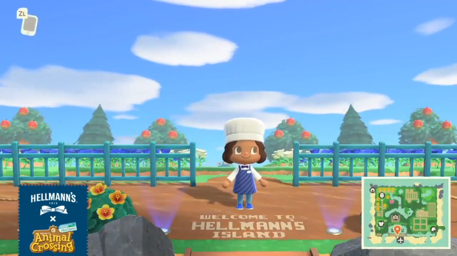 Hellmanns has used Animal Crossing: New Horizons to donate to Second Harvest Food Rescue.