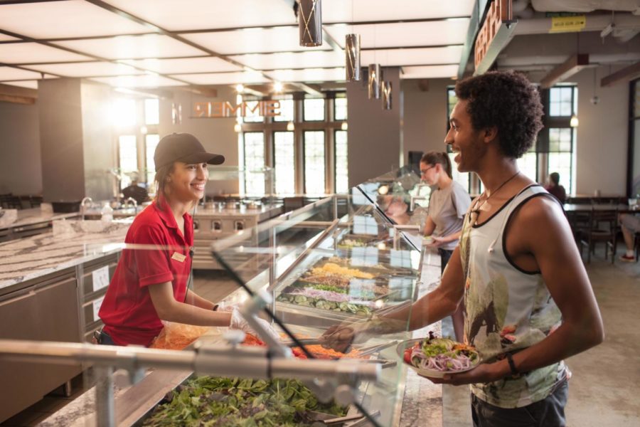 ISU Dining is just one area on campus where Iowa State students work while at school.