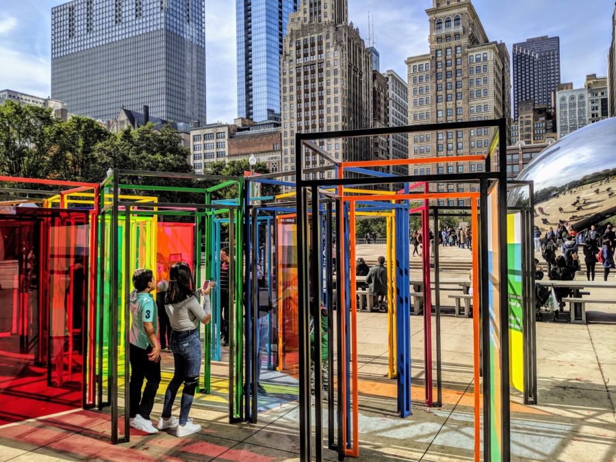 Kahns proposal Color Play was selected by the City of Chicago and The League of Chicago Theatres to be displayed at Millennium Park in 2019.