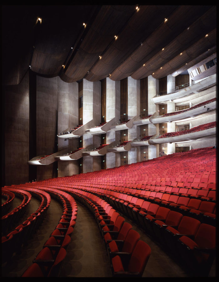 Stephens+Auditorium+seats+sit+empty+with+no+large+scale+events+being+held+due+to+COVID-19.