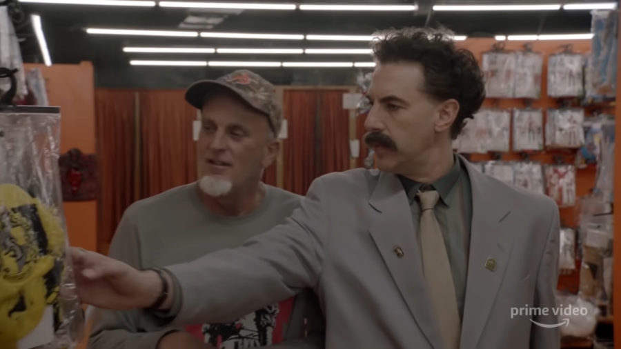 Sacha+Baron+Cohen+reprises+his+role+of+the+titular+character+Borat+in+his+sequel+film.