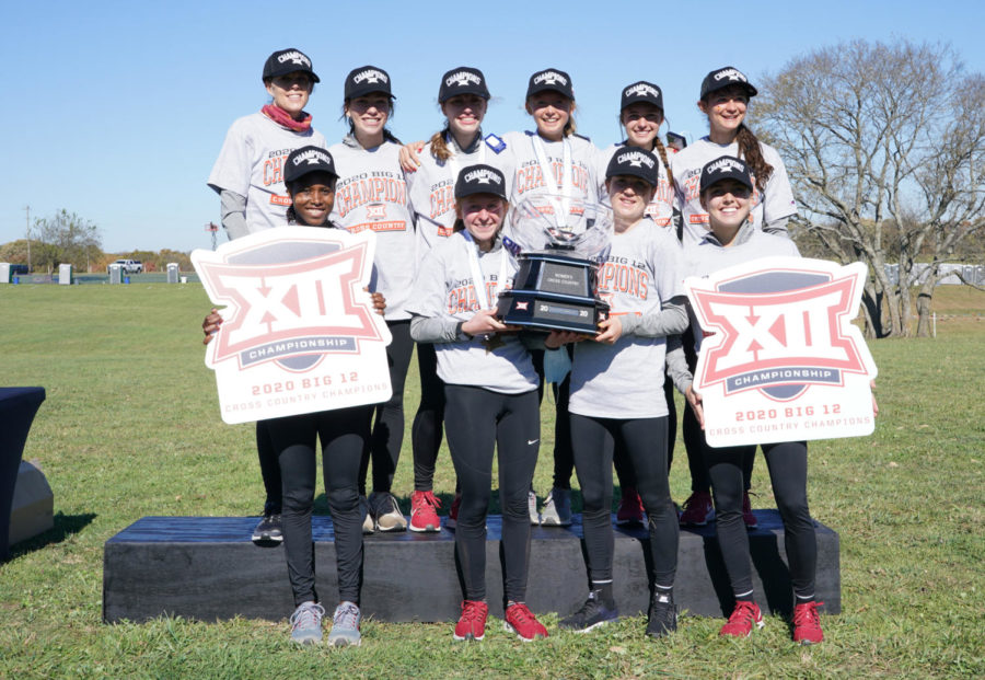 The Iowa State womens cross country team won its eighth conference title in the last 10 years at the Big 12 Cross Country Championships in 2020. 