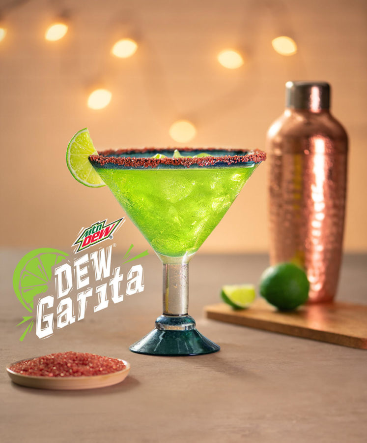 The DEWGarita is available exclusively at participating Red Lobster locations and will be available nationwide by the end of this year. 