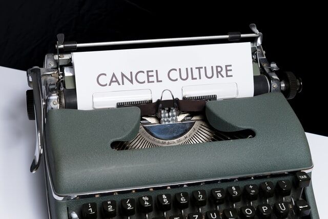 Cancel culture is a big part of todays social media culture. 