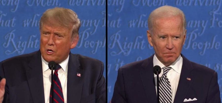 President Donald Trump and Joe Biden have different views on political policies. 