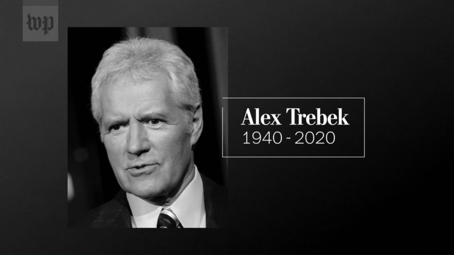 Alex Trebek, well known Jeopardy! host, has passed away.