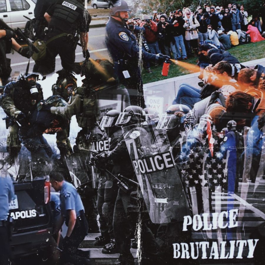 A recent “Thankful for Blue” event popped up in Des Moines, saying “let us richly bless our Law Enforcement Officers and Staff at the Des Moines Police Department” because “Police Officers across the nation have not had a very good year.”Collage designed by Olivia Rasmussen through the use of Creative Commons photos.