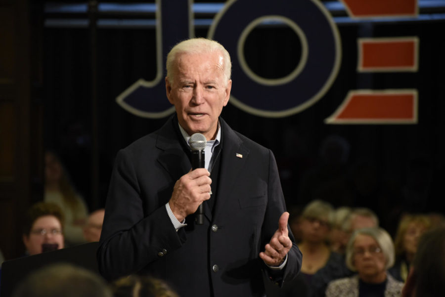 Columnist Olivia Rasmussen reflects on some of Joe Biden’s promises to the American people that he is now abandoning.Former Vice President Joe Biden visited Iowa State on Dec. 4, 2019, as part of his No Malarkey! tour.