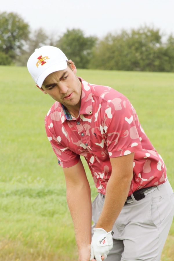 Then-sophomore Lachlan Barker came from Australia to compete with Cyclones mens golf. Barker set a new personal best during his 2018-19 season with more than 120 birdies.