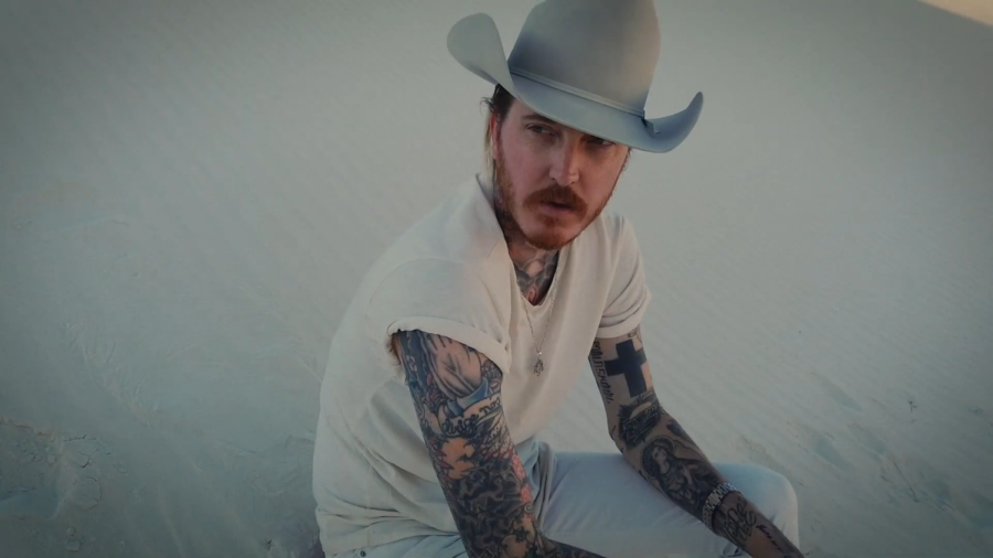 Bones Owens as he appears in the music video for one of his recent songs, When I Think About Love.