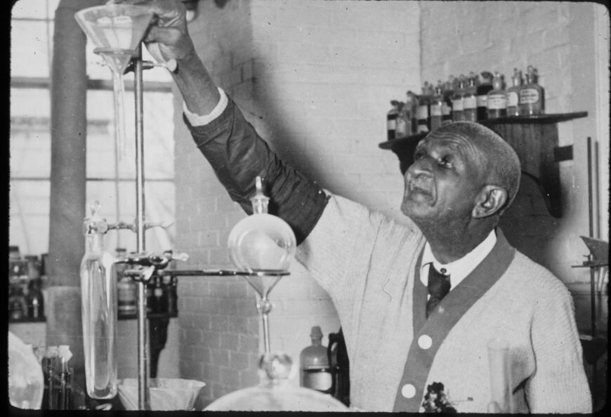 Pictured: George Washington Carver. Black scientists from Iowa State have led and been involved with well-known projects whose research we benefit from to this day.