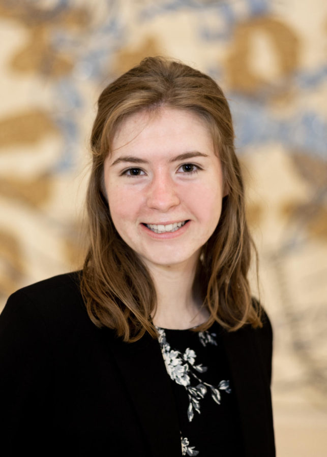 Molly Simmons is one of two candidates running to represent Frederiksen Court in the 2021 Student Government elections.