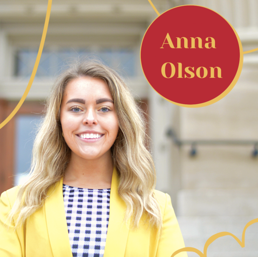 Student Government presidential candidate Anna Olson. 