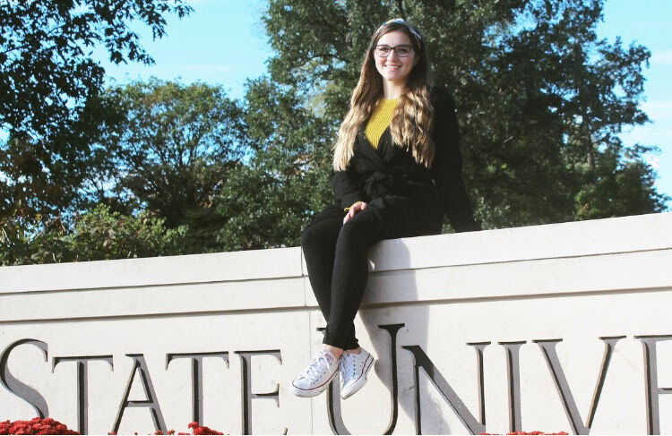 Natalia Rios Martinez is one of five candidates running to represent the College of Liberal Arts for Student Government.