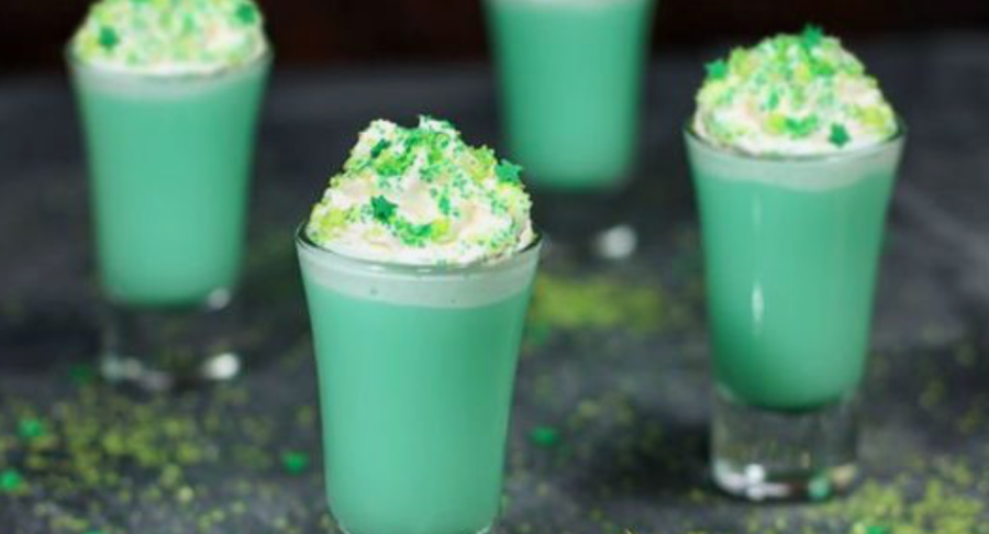 Get in the spirit of St. Patricks Day with these green drinks!