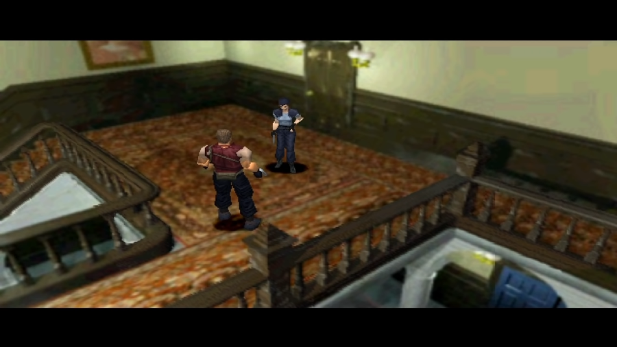 The original Resident Evil game focused on violent gameplay, fixed camera angles and a third-person point of view.