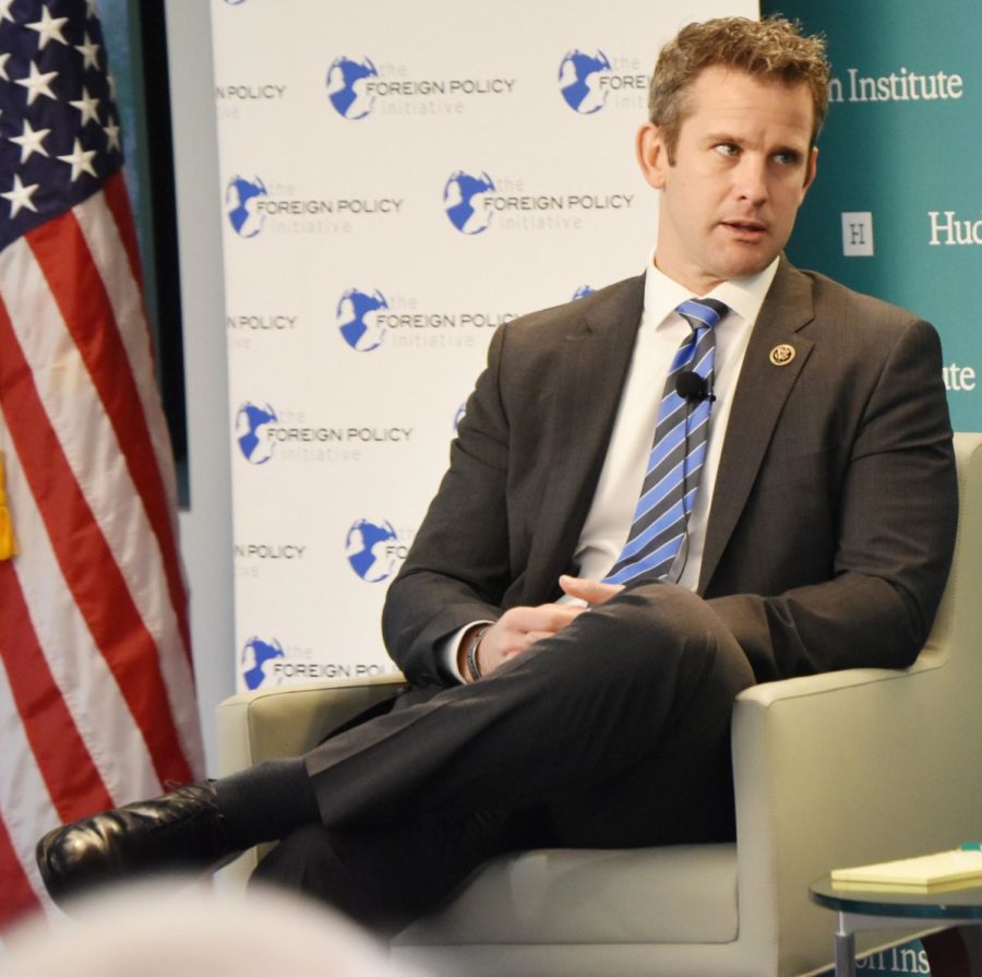 Columnist Eileen Tyrrell finds inspiration in U.S. Rep. Adam Kinzinger, who speaks his convictions rather than strictly aligning with his political party. 
