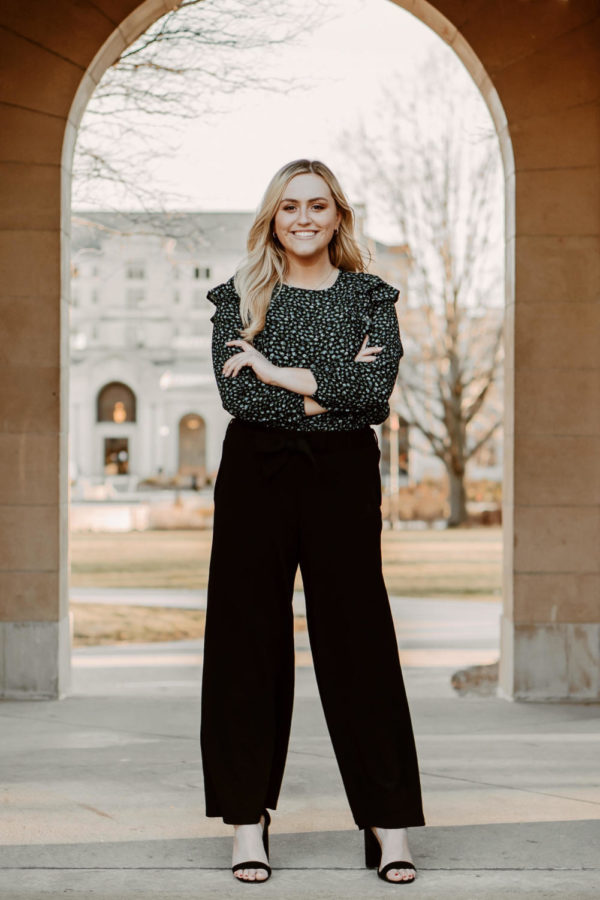 Ann Lent is a senior at Iowa State and a candidate for the Collegiate Panhellenic Council.