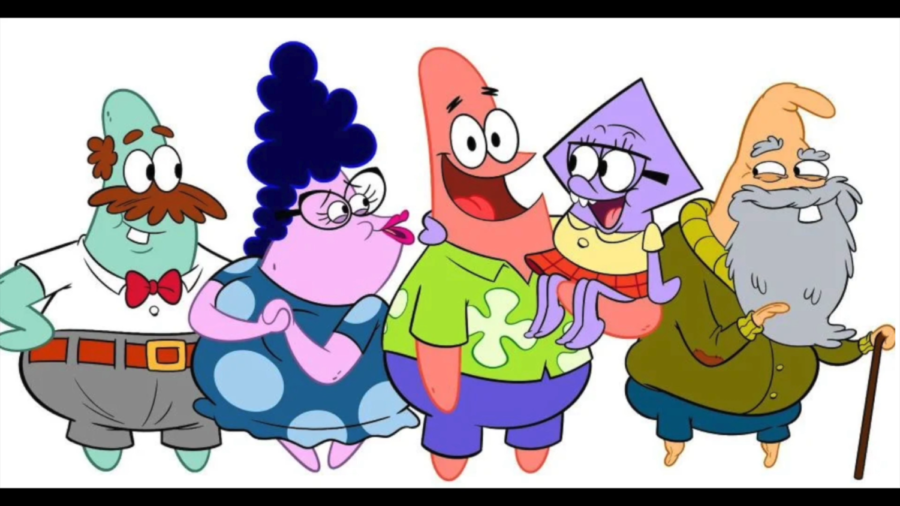 The revealed characters in the upcoming The Patrick Star Show.