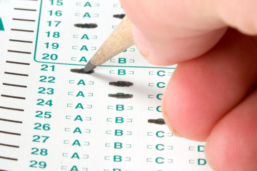 Columnist Noah Galloway argues that professors should do away with multiple choice questions on tests. 