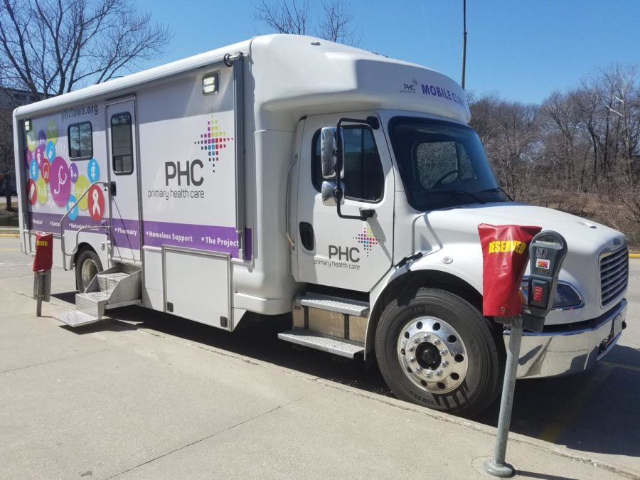 Multiple times per year, the Primary Healthcare Clinic (PHC) in Ames provides free STD testing, including an HIV test. During the semester, PHC brings its mobile testing unit to campus to give students more access to testing. 