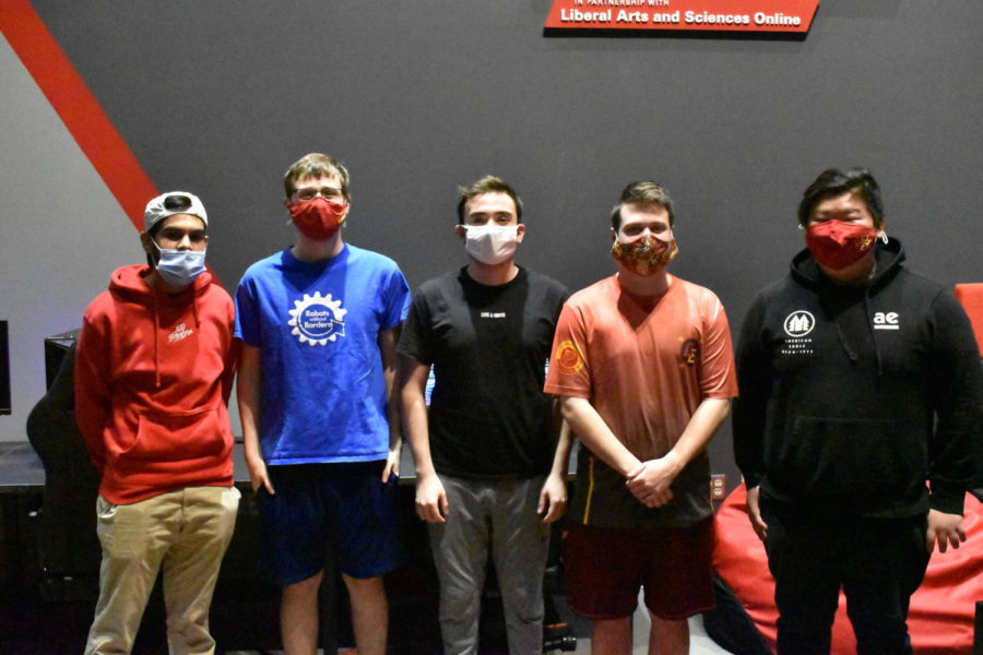 Team photo of Iowa State Gaming and Esports Club team advancing to national stage.
