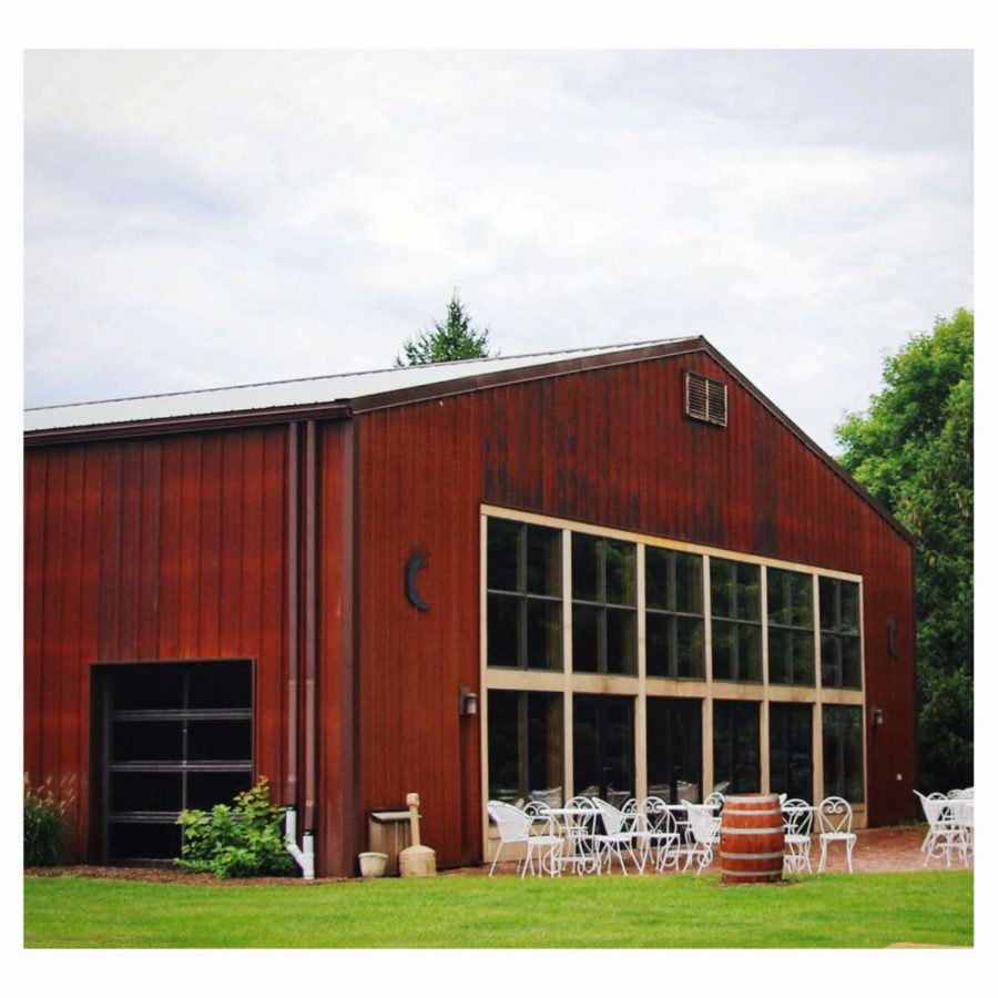 In addition to their winery and tasting room, Prairie Moon has a large event space fit for weddings and ample space outdoors for events.
