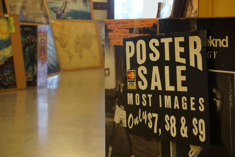 The Memorial Union will host its annual Poster Sale in the Campanile Room through Friday. The sale includes posters ranging from art to movies to music. 