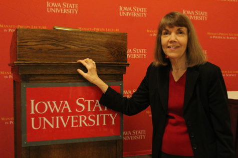 As the Director of the Iowa State Lectures Program, Pat Miller was responsible for over 130 speakers per year.