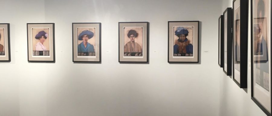 The Suffrage Project, a nineteen-piece collection of paintings by Mary Kline-Misol, showcases women who fought for equal rights throughout history.