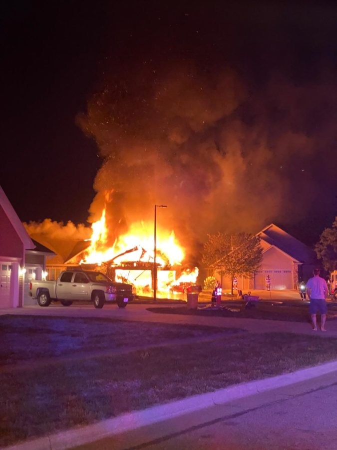 A fire occurred Saturday night at a residential structure in Ames. There were no injuries or deaths related to the incident.
