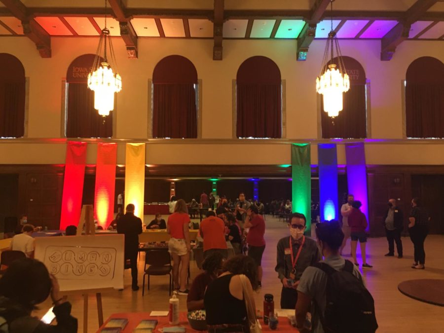 The Center for LGBTQIA+ Student Success hosted its annual fall kickoff event in the Memorial Unions Great Hall. 